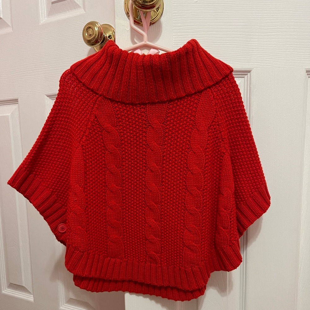 NWOT Carter’s poncho size 2T